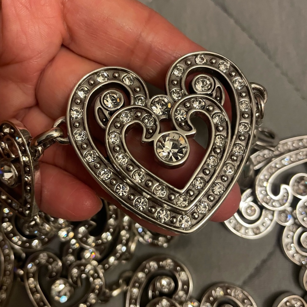 Heart chain link belt 45”